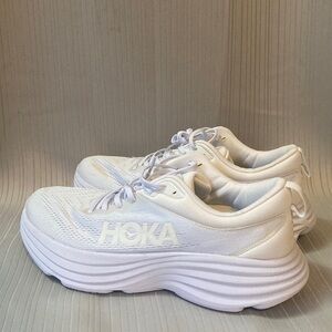 White hoka shoes